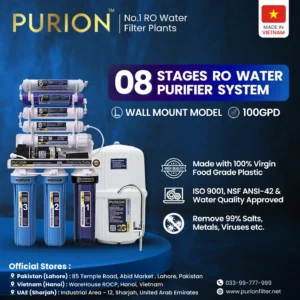 Purion 8 Stage RO Plant | Made in Vietnam | Best Water Filter in Pakistan
