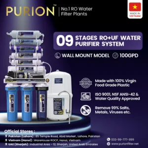 Purion 9 Stage RO Plant | Made in Vietnam | Best Water Filter in Pakistan
